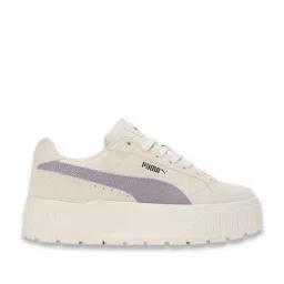 Puma Women's Karmen II Cream Sneakers-image-7