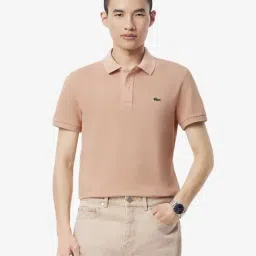 Lacoste Peach Orange Slim Fit Polo T-Shirt-picture-44