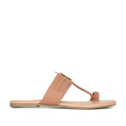 Bata Women's Peach Toe Ring Sandals-picture-33