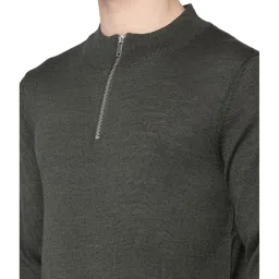 Lindbergh Olive Full Sleeves Sweater image 4