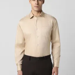 Van Heusen Beige Cotton Regular Fit Shirt-picture-24