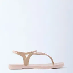 LUNA BLU by Westside Pink Embellished Slides - Exclusive image 2