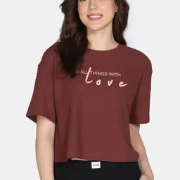 Zivame Print Crop Top image 4