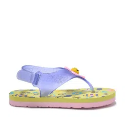 Pantaloons Junior Kids Blue Ankle Strap Sandals-image-97