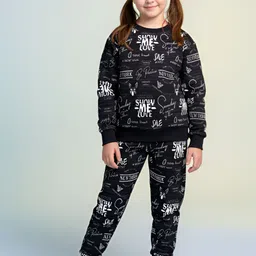 4YOU DRESSES Kids Printed Round Neck Sweatshirt With Joggers-picture-39