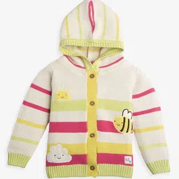 Ed-a-Mamma Baby Girls Striped Cardigan-picture-39