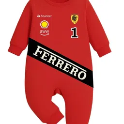 karmikh clothing & lifestyle Unisex Printed Round Neck Rompers image 3