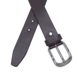 LOOPA Men Textured Leather Formal Belt image 4