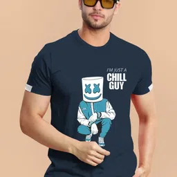 TRIPR Men Graphic Printed Round Neck Slim Fit T-shirt-picture-15