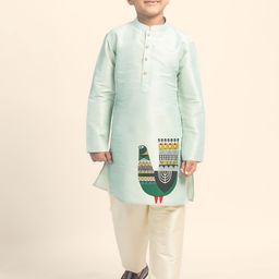 DEVOILER Boys Ethnic Motifs Printed Kurta-picture-7