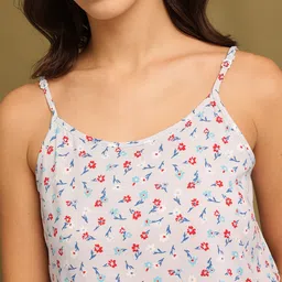 ETC Floral Printed Shoulder Straps Pyjamas Set image 2