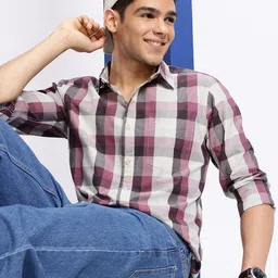 Aeropostale Tartan Checked Regular Fit Shirt-picture-40