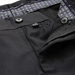 Louis Philippe Men Slim Fit Formal Trousers image 5