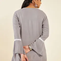 Soch Grey Embroidered Tunic image 2
