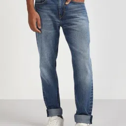 Lee Blue Cotton Slim Fit Jeans-picture-24
