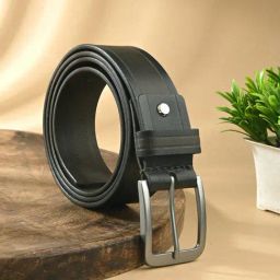 Clog London Black Leather Casual Belt-picture-46