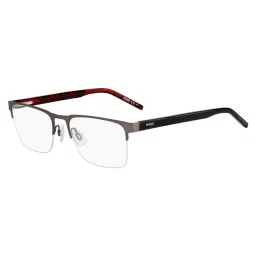 Hugo Brown Rectangular Eye Frame for Men image 1