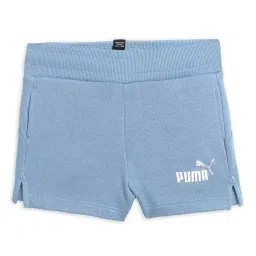 Puma Kids Blue Solid Shorts image 1
