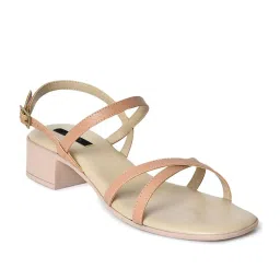 Aurelia Women's Peach Back Strap Sandals image 2