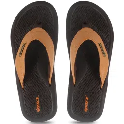Sparx Men's Brown Flip Flops image 1