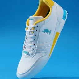 U.S. Polo Assn. Men's White Casual Sneakers image 1