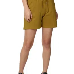 Forever 21 Olive Regular Fit Shorts-image-47