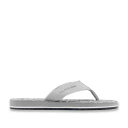 U.S. Polo Assn. Men's Grey RODRI Flip Flops image 1