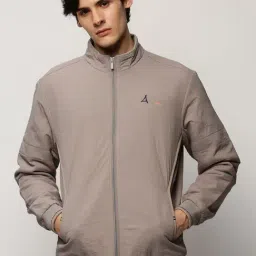 SHOWOFF Grey Slim Fit Jacket-image-24