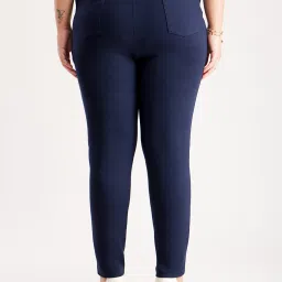 Fablestreet X Navy Mid Rise Leggings image 2