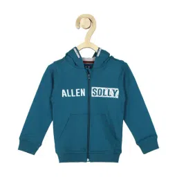 allen solly junior Allen Solly Kids Blue Graphic Print Full Sleeves Sweatshirt-picture-25