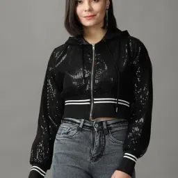 showoffff SHOWOFF Black Embellished Hoodie-picture-39