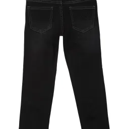 Allen Solly Junior Black Solid Jeans image 2