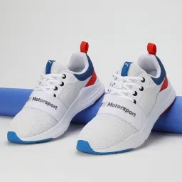 Puma Men's BMW MMS Wired Run White Casual Sneakers image 1