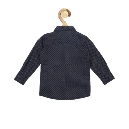 Allen Solly Junior Navy Printed Shirt image 2