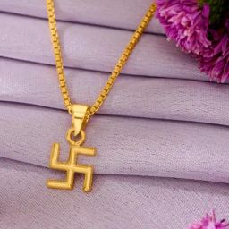 P.N.Gadgil Jewellers 22 Karat (916) BSI Gold Religious Pendant-picture-33