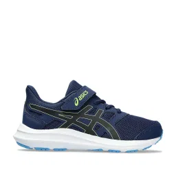 Asics Kids JOLT 4 PS Blue Expanse & Black Running Shoes image 1