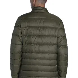 Puma Green Regular Fit Quilted Jacket image 2
