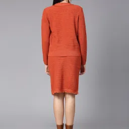 Mafadeny Rust Midi Co-Ord Set image 2