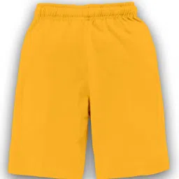 Kiddopanti Kids Mustard Printed Shorts image 2