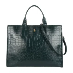 Baggit Green Animal Effect Large Satchel image 1