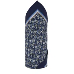 Van Heusen Navy Printed Pocket Square image 2