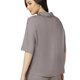 Triumph Grey Plain Night Shirt image 2
