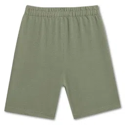 Cantabil Kids Olive Solid Shorts image 2
