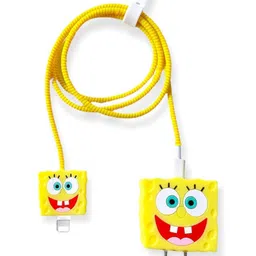 AUGEN Unisex Quirky 3D Design Silicone Protective Case for 20W iPhone USB-C Power-picture-18