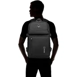 Ozuko Eco Nomad Black Soft One Size Backpack image 2