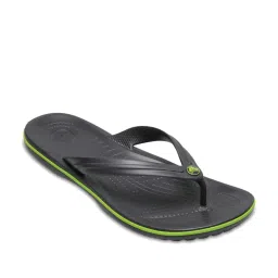 Crocs Men's Crocband Graphite Grey Flip Flops image 2