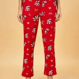 Dreamz by Pantaloons Red Cotton Printed Pyjamas image 1