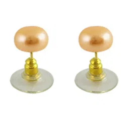 Sri Jagdamba Pearls Golden Alloy Necklace Set image 3