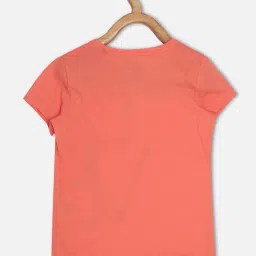Sweet Dreams Kids Peach Printed T-Shirt image 2