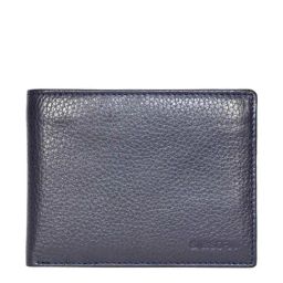 SASSORA Navy Casual Leather Bi-Fold Wallet for Men-picture-18
